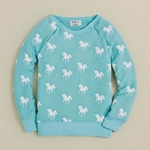Wildfox Kids Unicorn Sweater Sweatshirt (14)